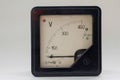 old model voltmeter Royalty Free Stock Photo
