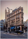 The old and modern architecture in City, London Royalty Free Stock Photo