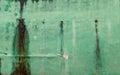 Old Moldy Green Wall - Painted Concrete Texture/ Peeled Paint Royalty Free Stock Photo