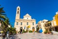 Old monastery Arkadi in Greece, Chania, Crete. Royalty Free Stock Photo