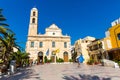 Old monastery Arkadi in Greece, Chania, Crete.