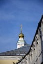 Old monastery wall in Vladimir, Russia. Royalty Free Stock Photo