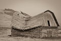 Old Montana Barn Royalty Free Stock Photo