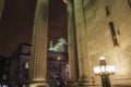 Old Montreal night scene Royalty Free Stock Photo