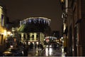 Old Montreal night view 1 Royalty Free Stock Photo