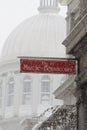 Old Montreal in winter