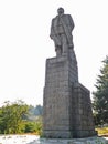 Old monument from communist period in Bulgaria. Georgi Dimitrov. Royalty Free Stock Photo