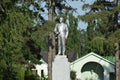 Old monument to Lenin