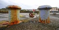 Old mooring bollards at English harbour