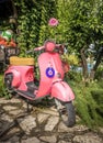 Old moped Royalty Free Stock Photo