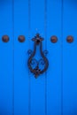 Old moroccan door from Essaouira Royalty Free Stock Photo