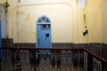 Old Moroccan house. Arabic traditional house in the Moroccan city of Chefchaouen Royalty Free Stock Photo