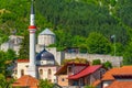 Old mosque in Bosnian town Travnik Royalty Free Stock Photo
