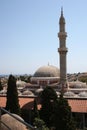Old mosque in Rhodes Royalty Free Stock Photo