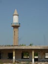 Old mosque with tower minaret