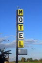 Old Motel sign