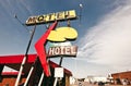 Old motel sign Royalty Free Stock Photo