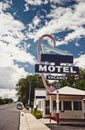 Old motel sign Royalty Free Stock Photo