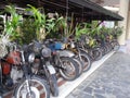 Old motobikes in viettnam Royalty Free Stock Photo