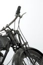 Old motorcycle war II Royalty Free Stock Photo