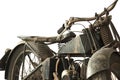 Old motorcycle war II Royalty Free Stock Photo