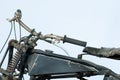 Old motorcycle war II Royalty Free Stock Photo
