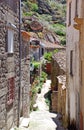 Old mountain village Monsanto(Portugal) Royalty Free Stock Photo