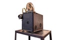 Old movie proyector from 1930 - 1940 Royalty Free Stock Photo