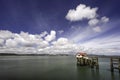 The old Mumbles lifeboat station Royalty Free Stock Photo