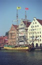 Old museum ship in Gdansk, Poland Royalty Free Stock Photo