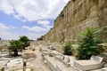 Old muslim cemetery in Jerusalem,