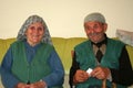 Old muslim couple