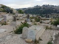 Muslim graveyard in Jerusalem