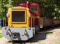 Old narrow gauge train Royalty Free Stock Photo