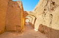 Kuche passageways in Yazd, Iran Royalty Free Stock Photo