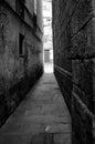 Old narroy alley Royalty Free Stock Photo