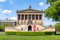 Old National Gallery Alte Nationalgalerie on Museum island, Berlin, Germany Royalty Free Stock Photo