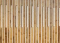 Old natura brown tone bamboo plank fence texture for background wall, abstract pattern surface any design
