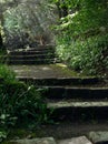 Old natural stone stairs Royalty Free Stock Photo