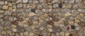 Old natural stone wall texture background with masonry pattern Royalty Free Stock Photo