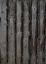 Old natural untreated wood fence