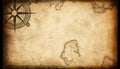 Old nautical grunge map background