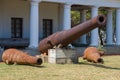 Old naval cannons, Trincomalee