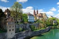 View of the old town. City of Basel, Switzerland Royalty Free Stock Photo