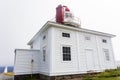 Old and new Cape Spear lighthouses Royalty Free Stock Photo
