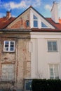 Old and new house Royalty Free Stock Photo