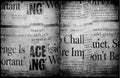 Old new paper Royalty Free Stock Photo