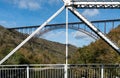 Old and New River Gorge Bridges in West Virginia Royalty Free Stock Photo