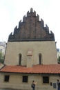 He Old New Synagogue Czech: StaronovÃÂ¡ synagoga; German: Altneu-Synagoge, also called the Altneuschul, situated in Josefov, Pragu