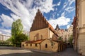 The Old-New Synagogue is the oldest active synagogue in Europe, completed in 1270 and is home of the legendary Golem